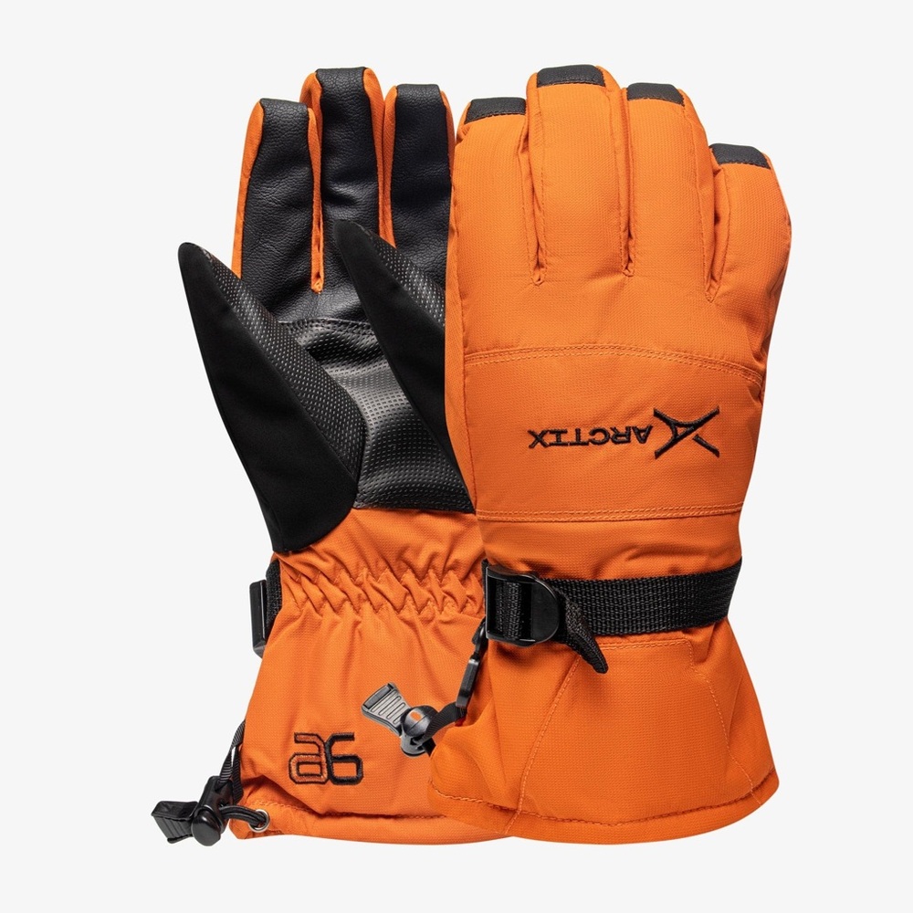 Arctix Men’s Size Small Insulated Snowcat Gloves Winter Cold Weather 3M Orange